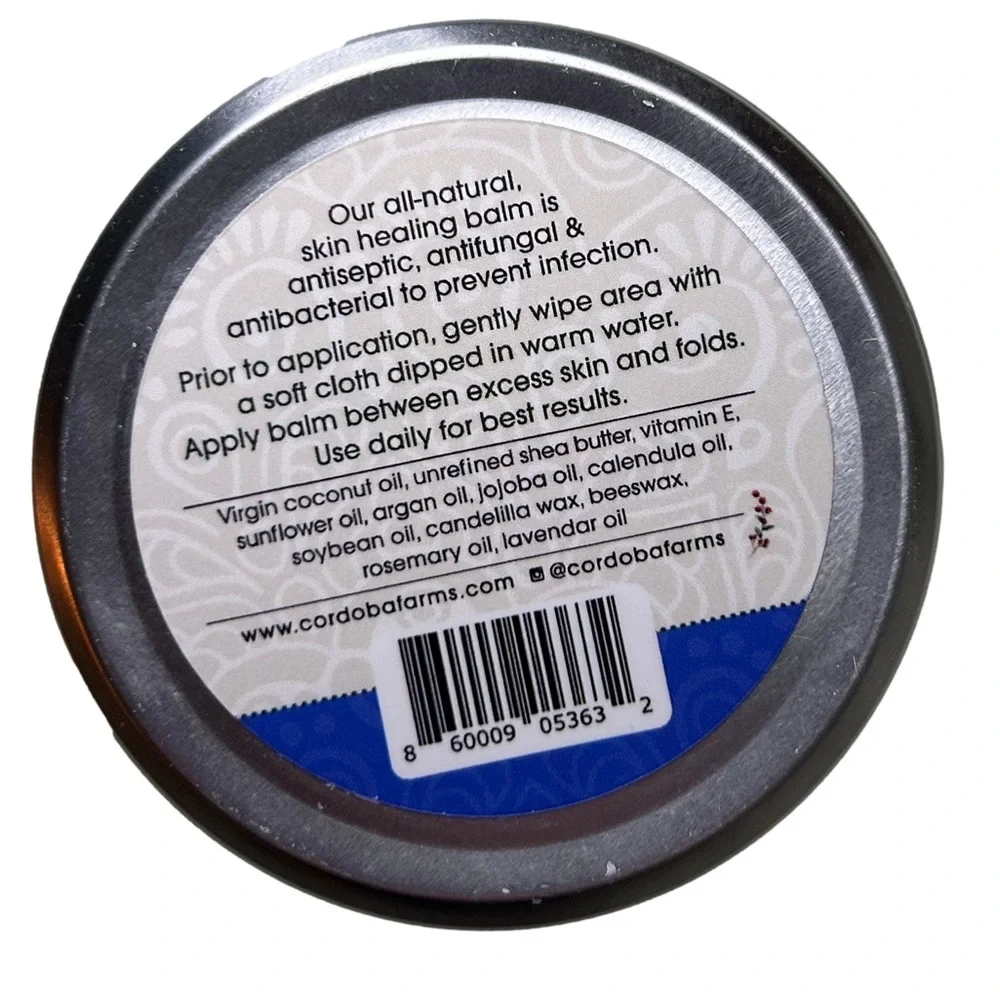 Cordoba Farms Balm Diggity Dog Wrinkle Relief Natural Antifungal Antiseptic Balm